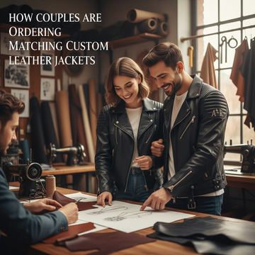 How Couples Are Ordering Matching Custom Leather Jackets