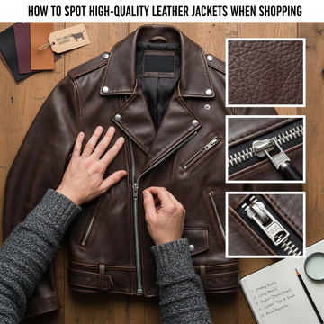 How to Spot High-Quality Leather Jackets When Shopping