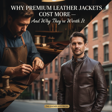 Why Premium Leather Jackets Cost More — And Why They’re Worth It