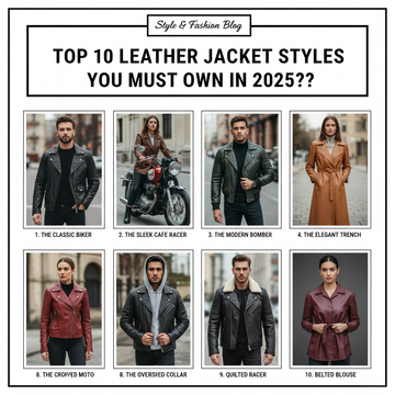 Top 10 Leather Jacket Styles You Must Own in 2025