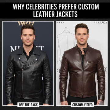 Why Celebrities Prefer Custom Leather Jackets | Premium Leather