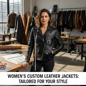 Women’s Custom Leather Jackets: Tailored for Your Style