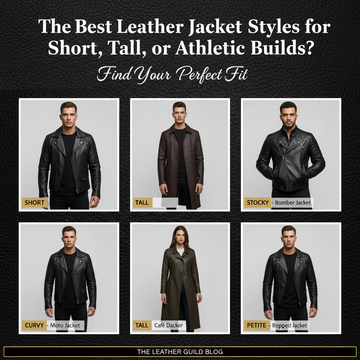 The Best Leather Jacket Styles for Short, Tall, or Athletic Builds