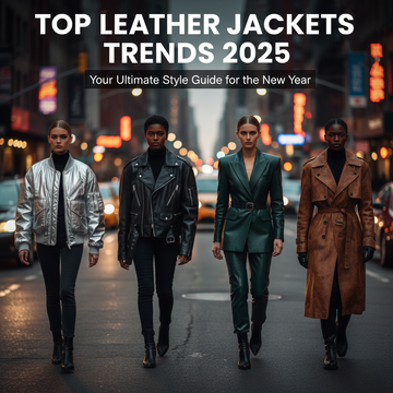 Top Leather Jacket Trends for Men in 2025 | Premium Leather