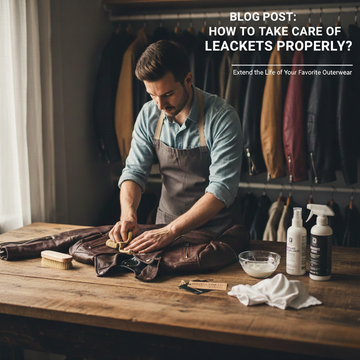 How to Take Care of a Leather Jacket Properly | Premium Leather