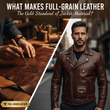 What Makes Full-Grain Leather the Gold Standard of Jacket Material?