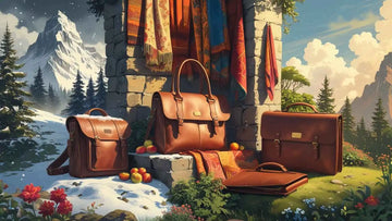 Leather bags in multiple climates