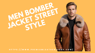 Men Bomber Jacket Street Style