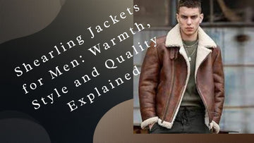 Shearling Jackets for Men: Warmth, Style and Quality Explained