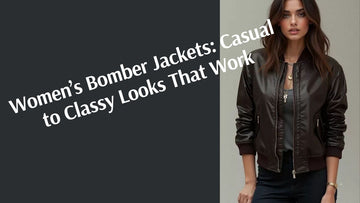 Women’s Bomber Jackets: Casual to Classy Looks That Work