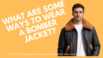 What are some ways to wear a bomber jacket?