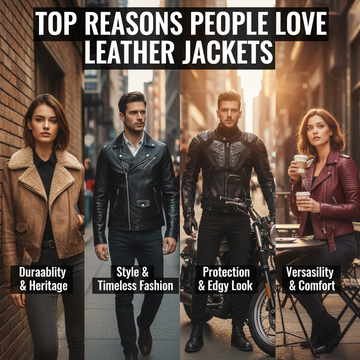 Top Reasons People Love Leather Jackets | Premium Leather Store