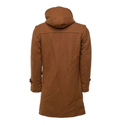 Brown Clifford's Suede Stylish Leather Coat-Men Leather Coat-Premium Leather Store