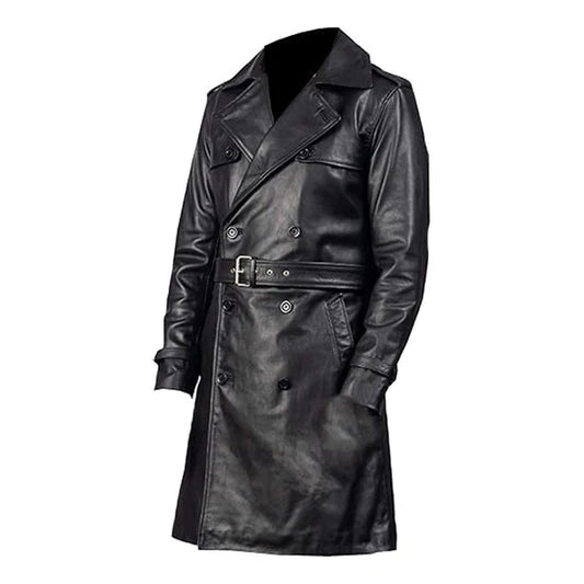 Black Blazer Style Archives Genuine Leather Coat-Men Leather Coat-Premium Leather Store