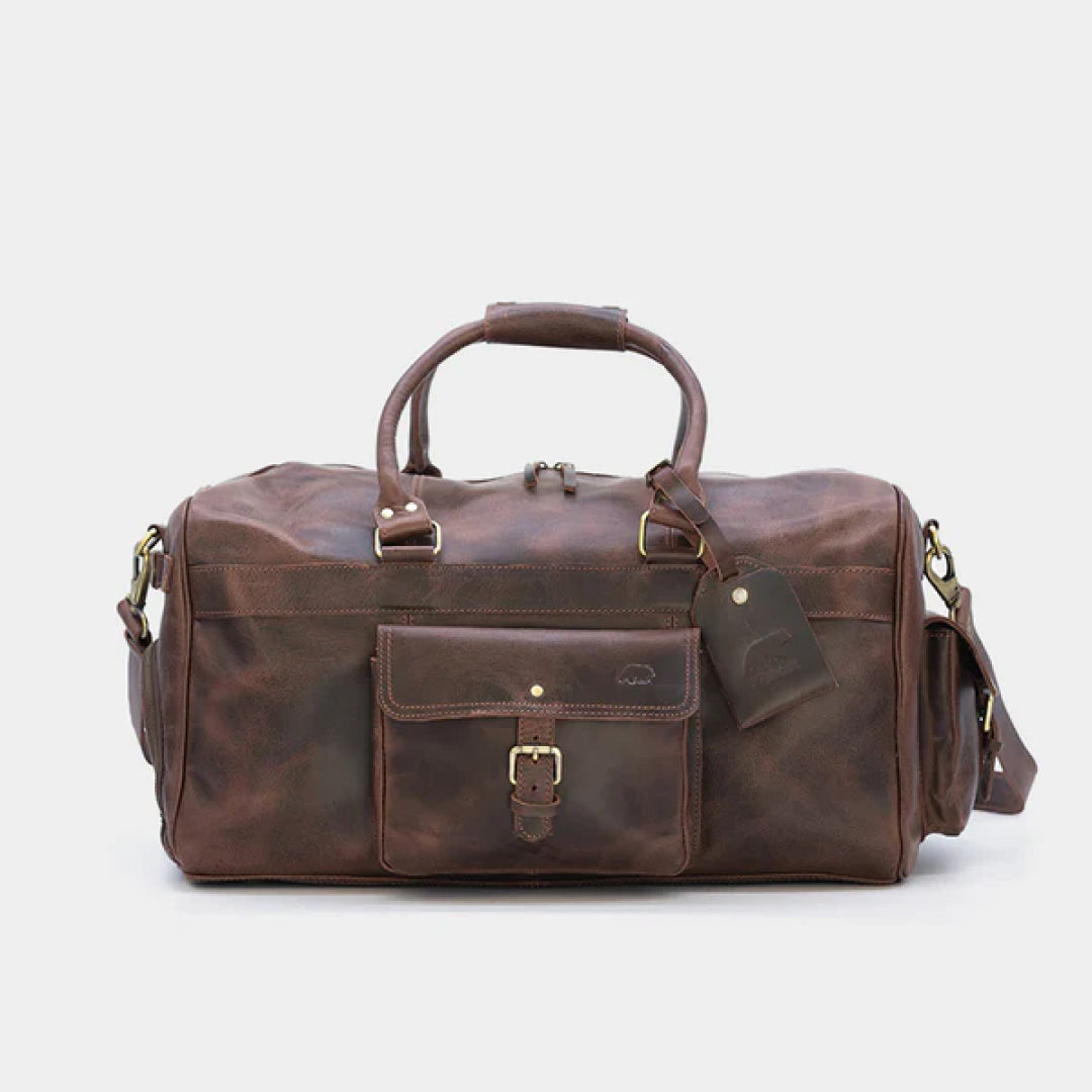 The Weekender Leather Duffle Bag