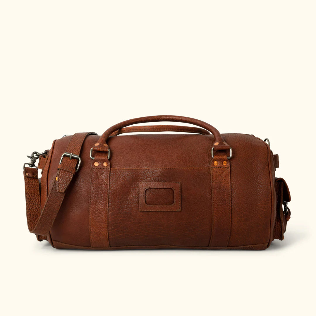 Travel Ryder Reserve Bison Leather Duffle Bag