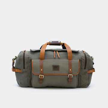 The Wasatch Leather Duffle Bag