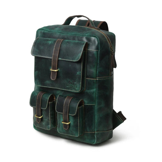 The Greenfield Leather Backpack-Leather backpacks-Premium Leather Store