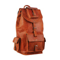 Kingston Tanned Leather Backpack-Leather backpacks-Premium Leather Store