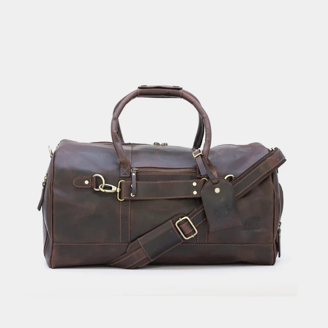 The Denali Leather Duffle Bag