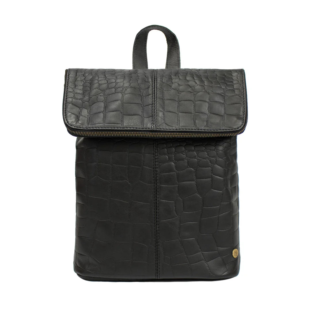 The Black Soho Leather Backpack-Leather backpacks-Premium Leather Store