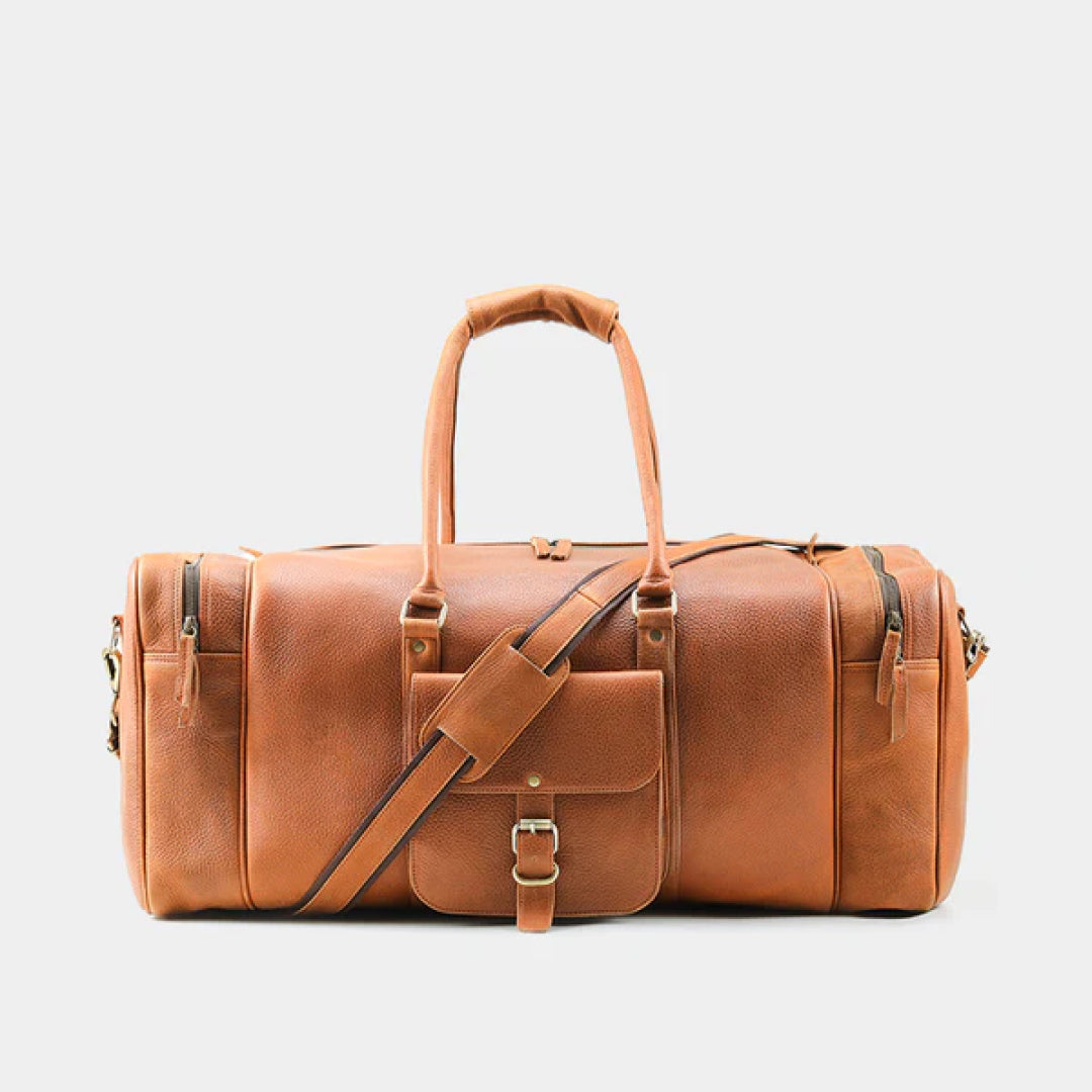 The Travel Leather Duffle Bag