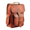 The Hughes Rustic Leather Backpack-Leather backpacks-Premium Leather Store