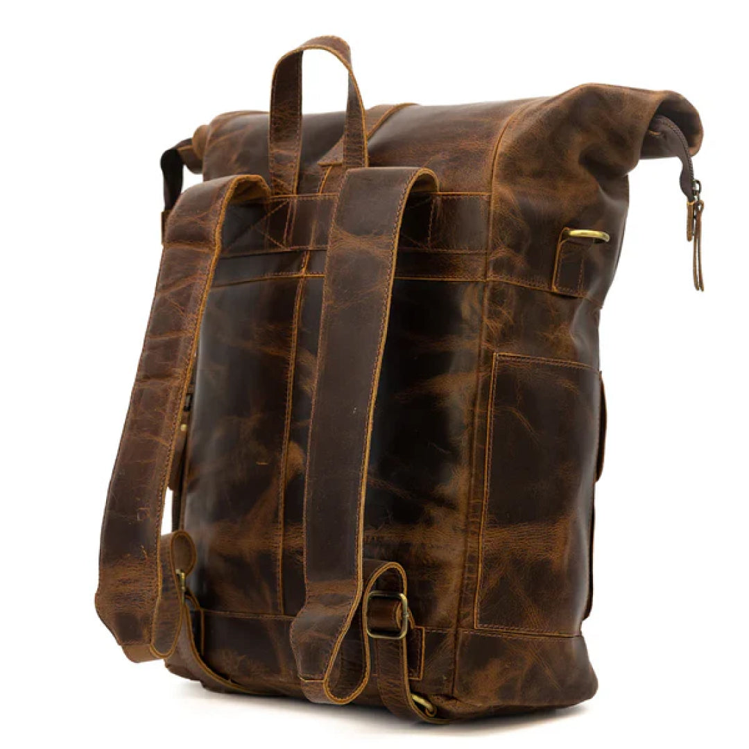 The Kobuk Leather Backpack-Leather backpacks-Premium Leather Store