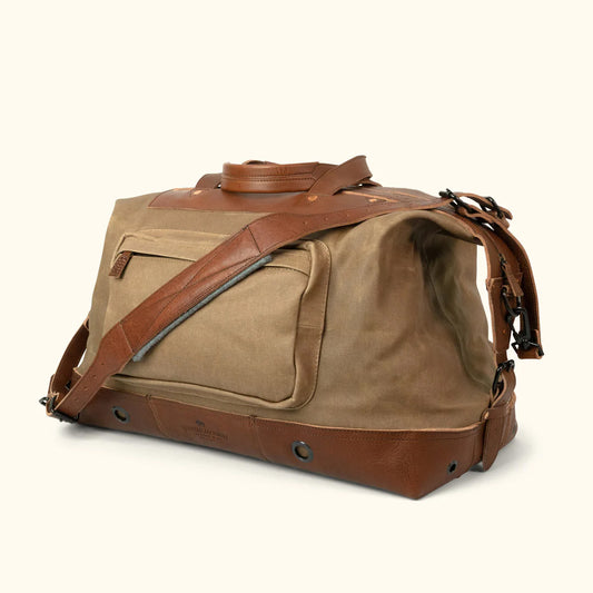 Dakota Waxed Canvas Oversized Duffle Bag