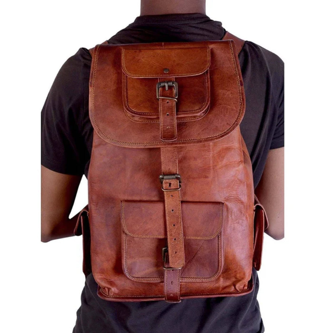 The Almighty Leather Backpack-Leather backpacks-Premium Leather Store