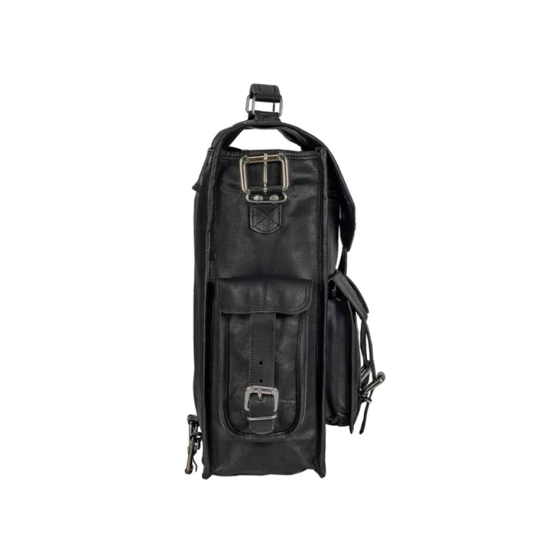 The Harper Convertible Leather Backpack-Leather backpacks-Premium Leather Store