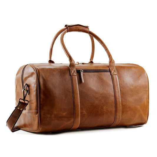 The Full Grainer Duffle Bag-Leather Duffle bags-Premium Leather Store