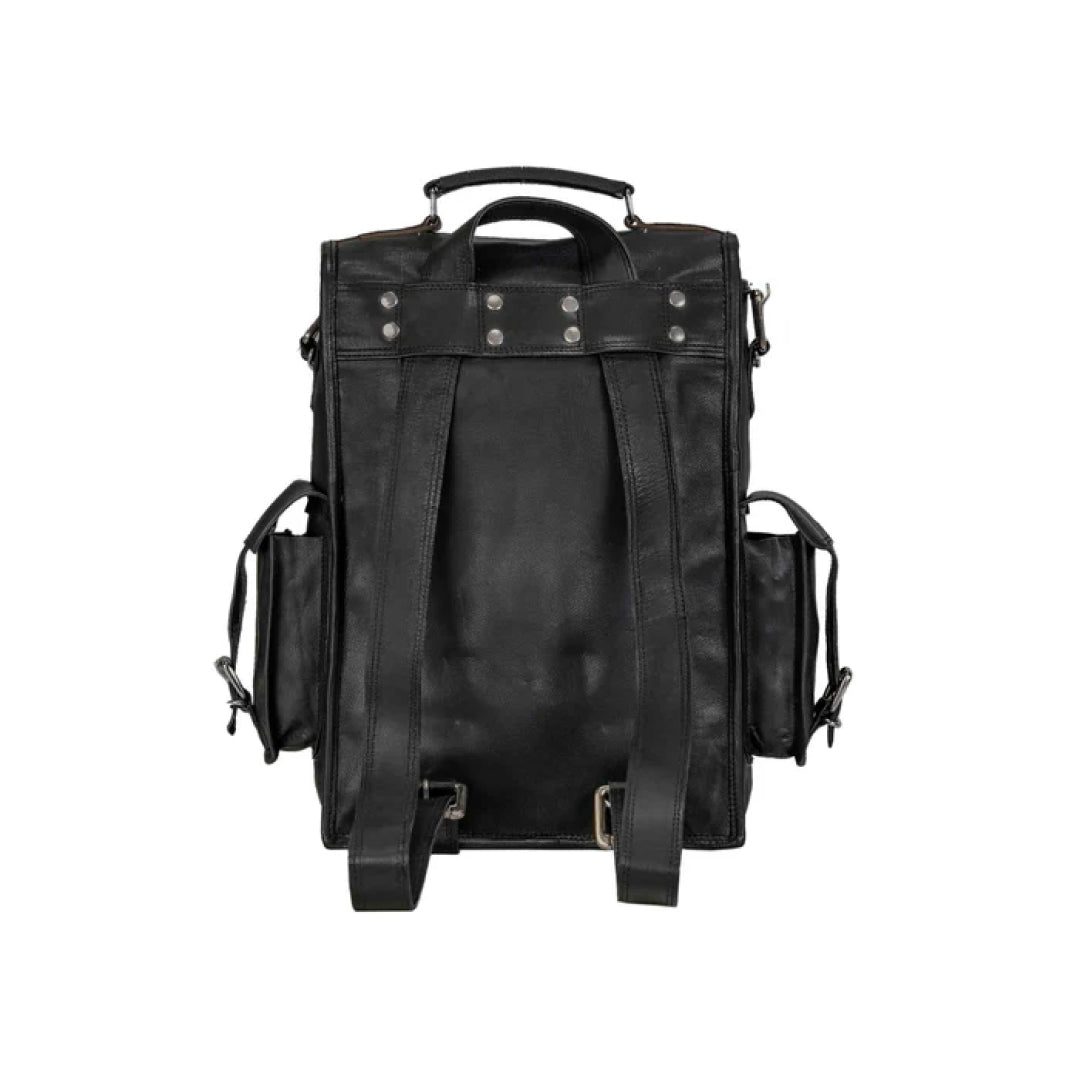 The Harper Convertible Leather Backpack-Leather backpacks-Premium Leather Store