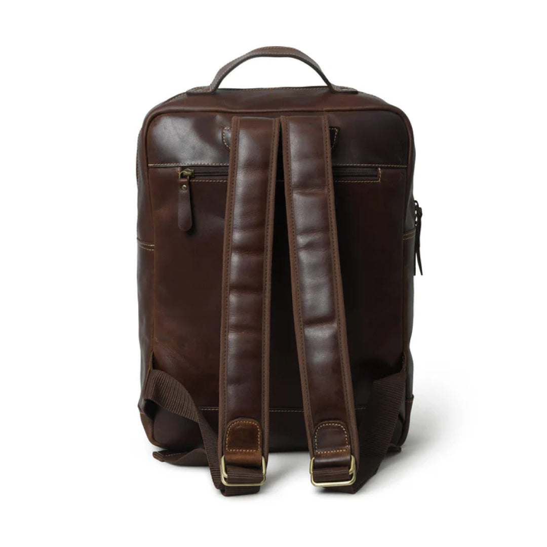 Mahi Classic Leather Backpack-Leather backpacks-Premium Leather Store