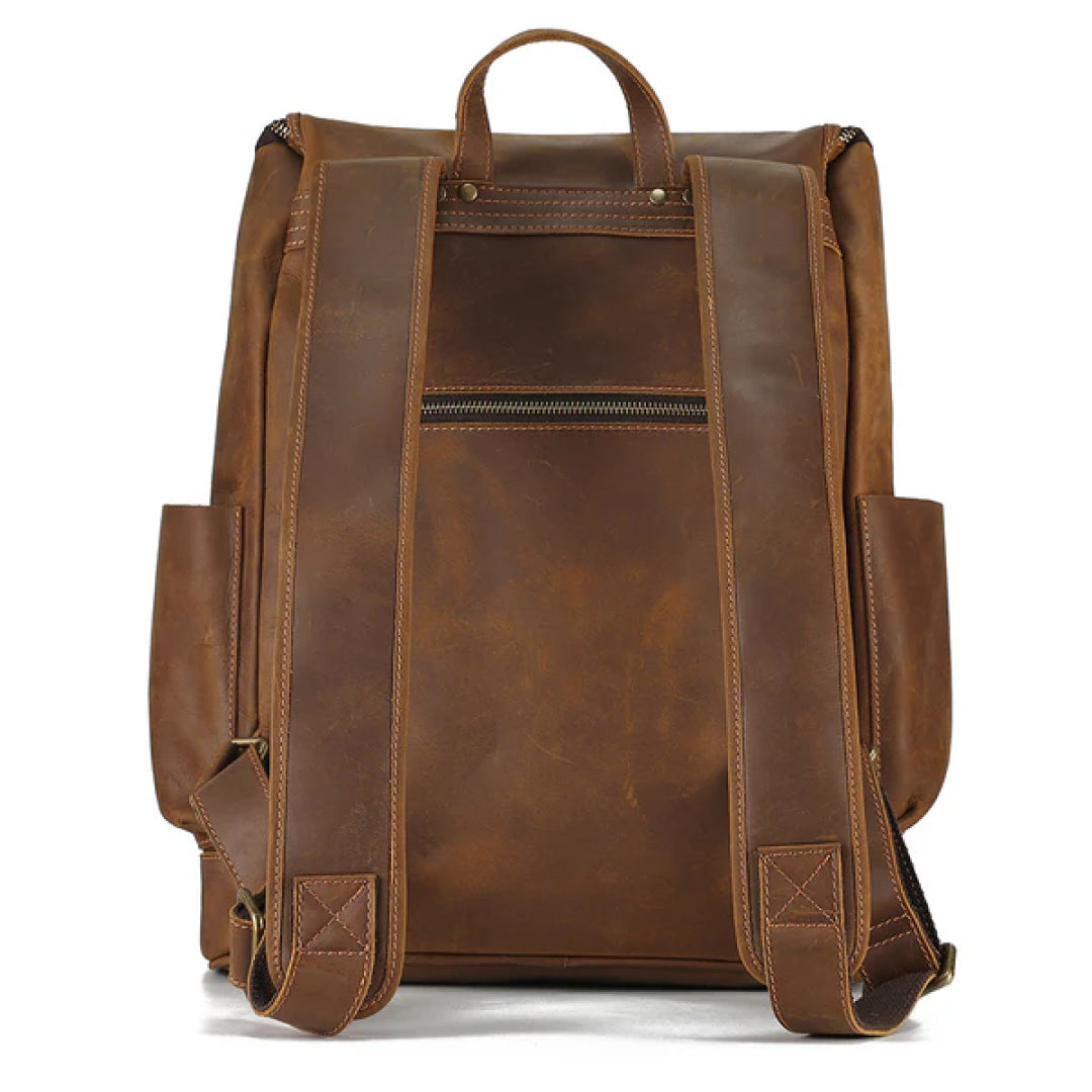 The Aureus Leather Backpack-Leather backpacks-Premium Leather Store