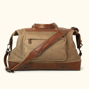 Dakota Waxed Canvas Oversized Duffle Bag