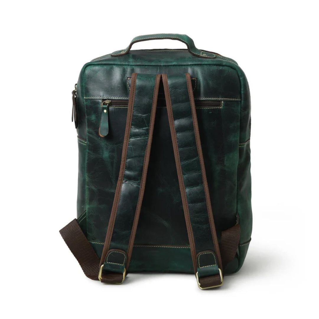 The Greenfield Leather Backpack-Leather backpacks-Premium Leather Store