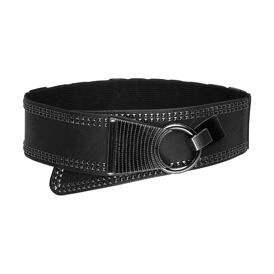 Genuine Leather belt with wide stretch