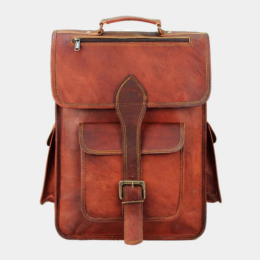 The Mahi Leather Backpack-Leather backpacks-Premium Leather Store