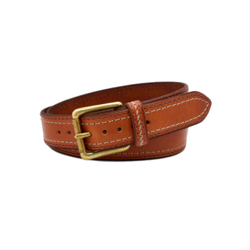 Men's Brown Belmont Leather Belt