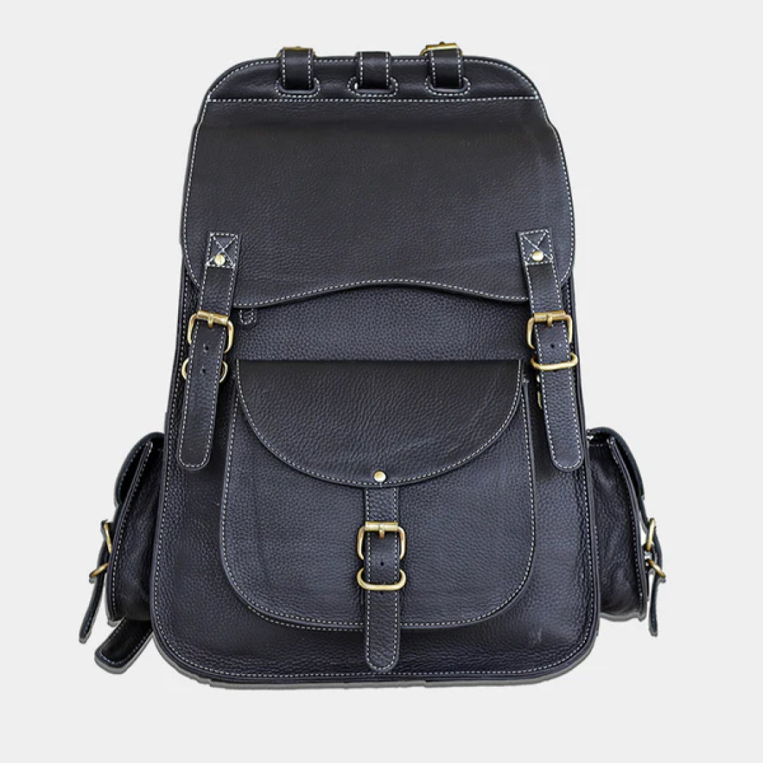 The Western Leather Backpack-Leather backpacks-Premium Leather Store