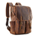 The Compact Leather Backpack-Leather backpacks-Premium Leather Store