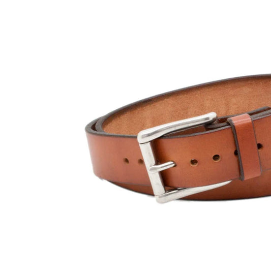 Men's Brown Classic Sedona Leather Belt-Men Leather Belts-Premium Leather Store