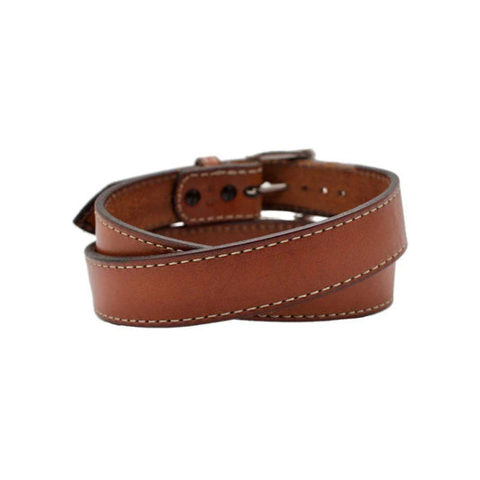 Men's Brown Free Port Leather Belt-Men Leather Belts-Premium Leather Store