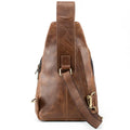 The Cross Leather Backpack-Leather backpacks-Premium Leather Store